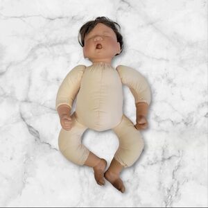 Vintage Lee middleton weighted sleeping baby doll 1996 brown hair